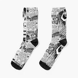 Social Distortion Punk Socks