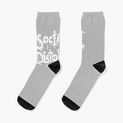 Arduous Road To Social Distortion Retro Socks