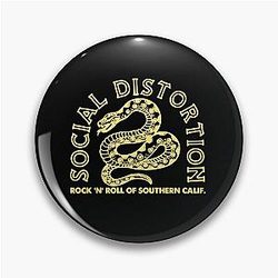 Rock n Roll of Southern Social Distortion Vintage Skull Smoking