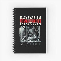 Social Distortion Skeleton In a Prison Notebook