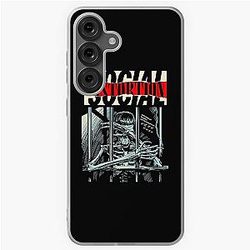 Social distortion skeleton in a prison Samsung Galaxy Soft Case