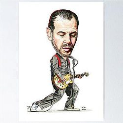 Mike Ness Social Distortion Poster