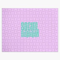 Social Distortion Band Logo Graphic - Perfect Gift For You and Friends Jigsaw Puzzle