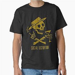 Gold Social Distortion T-Shirt