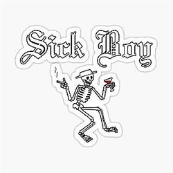 Sick Boy Social Distortion Sticker