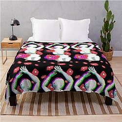 Social Distortion Throw Blanket
