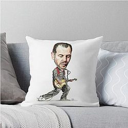 Mike Ness Social Distortion Throw Pillow