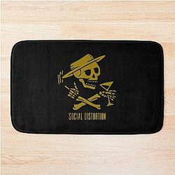 Social Distortion Bath Mat