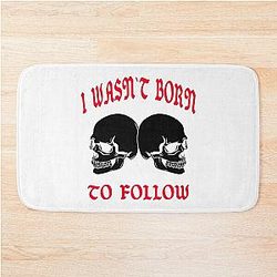 Social Distortion I Was Not Born to Follow Bath Mat