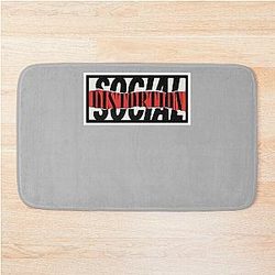 Arduous Road To Social Distortion Bath Mat
