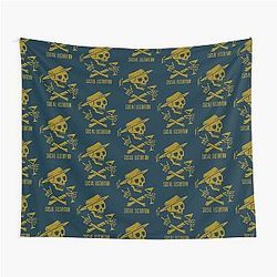 Gold social distortion Tapestry