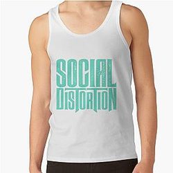 Social Distortion Band Logo Graphic Tank Top Perfect Gift for You and Friends