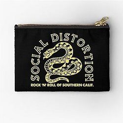 Rock and roll of southern social distortion vintage skull smoking pouch