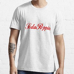 Sodapoppin T-Shirts - Sodapoppin and Cocacola Essential T-Shirt RB1706
