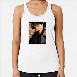 Song Kang starred in the series Love Alarm Song Kang Tank Tops
