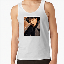 Song Kang starred in the series Love Alarm Song Kang Tank Tops