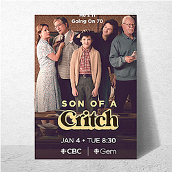 Son of a Critch is a 2022 Canadian sitcom Son Of A Critch Posters