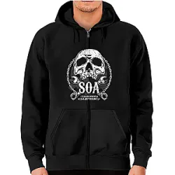 Sons Of Anarchy Zip Hoodie