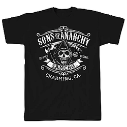 SAMCRO Reaper Charming CA LA 1505 Sons of Anarchy T-Shirts
