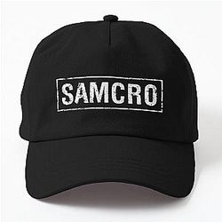 Samcro bag; SONS OF ANARCHY; SOA mask Dad Hat