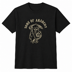 Grim Reaper Anarchy DTNK0708 Sons of Anarchy T-Shirts