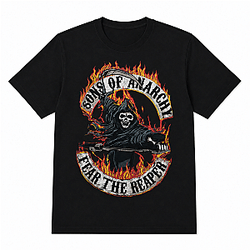 SAMCRO Reaper Skull US DTNK0708 Sons of Anarchy T-Shirts
