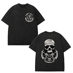 Anarchy & Freedom Grim Reaper DTNK0708 Washed Sons of Anarchy T-Shirts