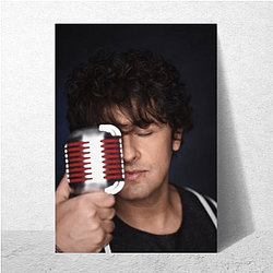 Sonu Nigam The Voice of a Generation Design Sonu Nigam Posters