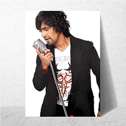 Sonu Nigam Soulful Voice Tee Sonu Nigam Posters
