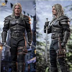 [PRE-ORDER] Soosootoys SST048 1/6 Scale Demon Hunter White Wolf Full Set Action Figure Toy