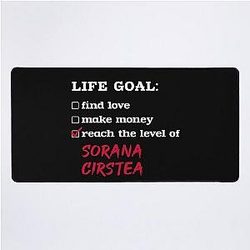Sorana Cirstea Life Goal Desk Mat