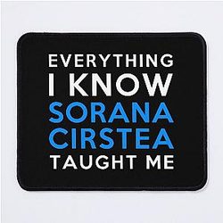 Everything I Know - Sorana Cirstea Mousepad