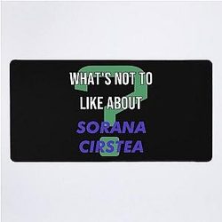 What's not to like about Sorana Cirstea Desk Mat
