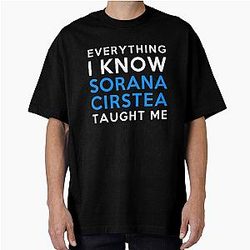 Everything I Know Sorana Cirstea Oversized T-Shirt