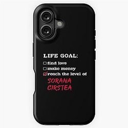 Life goal Sorana Cirstea iPhone Case