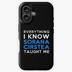 Everything I know about Sorana Cirstea iPhone Tough Case