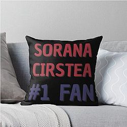 Sorana Cirstea 1 Fan Throw Pillow