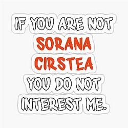 If you aren't Sorana Cirstea Sticker