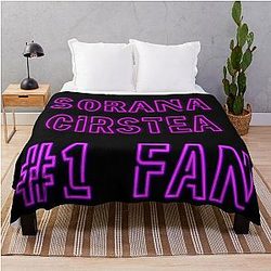 Sorana Cirstea Fan Throw Blanket
