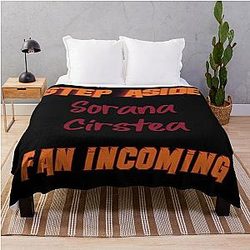 Sorana Cirstea - Step Aside Throw Blanket