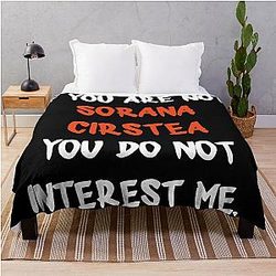If you are not Sorana Cirstea Throw Blanket