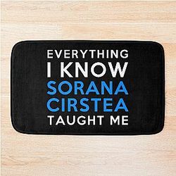 Everything I Know Sorana Cirstea Bath Mat