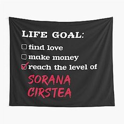 Life Goal Sorana Cirstea Tapestry