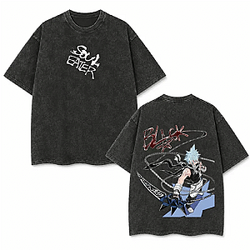 Soul Eater Anime Washed T-Shirt NTT1809 Soul Eater T-Shirts