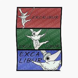 Soul Eater Posters - Excalibur! Soul Eater  Poster RB1204