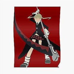 Soul Eater Posters - Maka Soul Eater Minimalist Poster RB1204