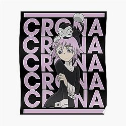 Soul Eater Posters - Retro Soul Eater Japanese Fantasy Anime Crona Poster RB1204
