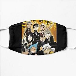 Soul Eater Face Masks - soul eater  Flat Mask RB1204