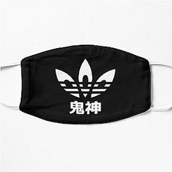 Soul Eater Face Masks - 鬼神 Kishin Eyes Kanji Adidas Style | Asura Soul Eater Flat Mask RB1204