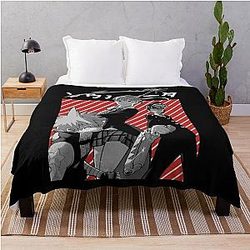 Soul Eater Blanket - Soul Eater Characters Japanese Action Anime Awesome Design Throw Blanket RB1204